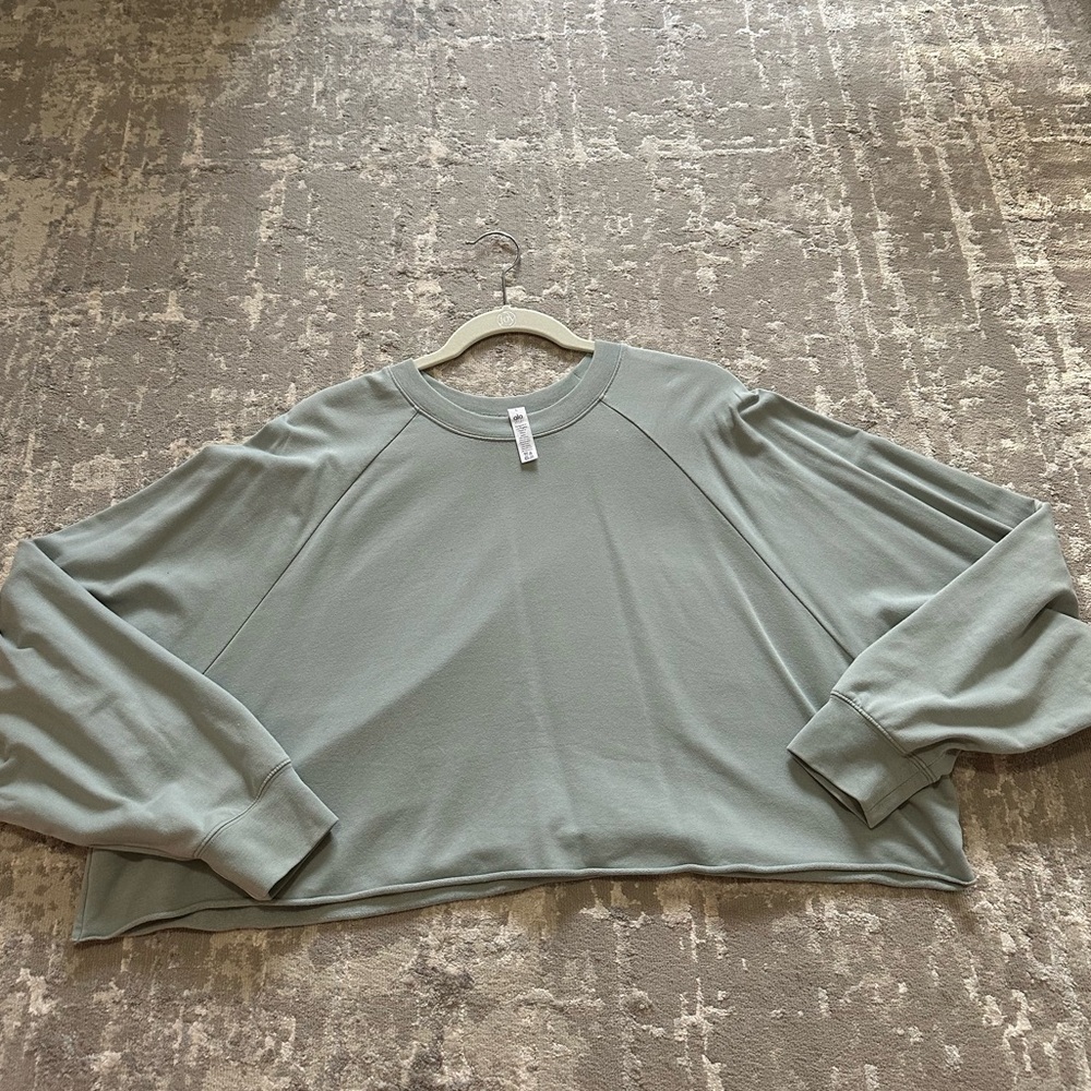 Alo Yoga Cropped Sweatshirt